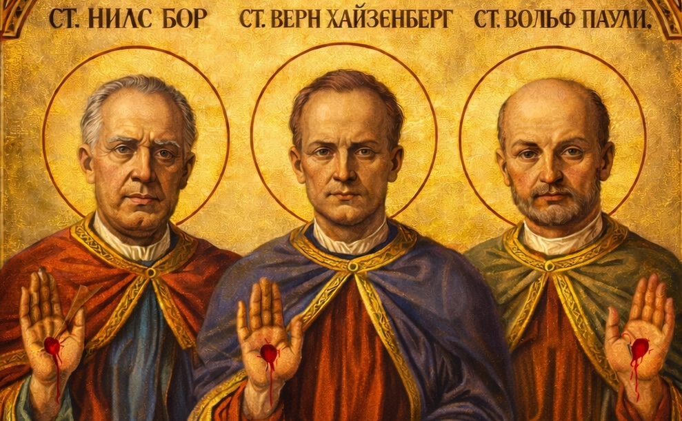 Fathers of quantum mechanics.